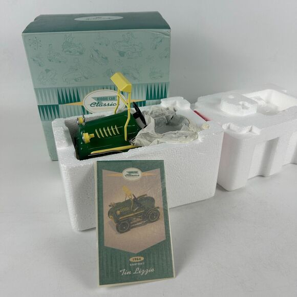 Hallmark Kiddie Car Classics 1964 Garton Tin Lizzie Diecast Peddle Car - Green‎ - Picture 3 of 8